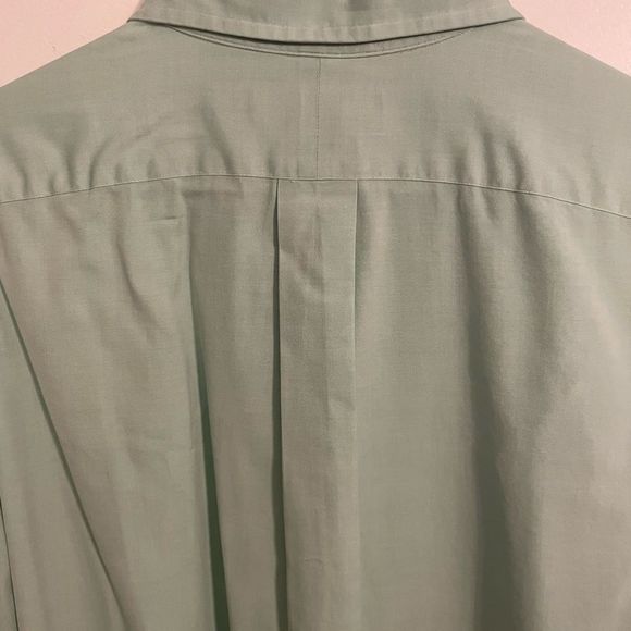 Polo Ralph Lauren icon logo classic fit shirt button down in mint green (XL) - Picture 5 of 8